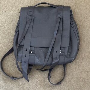 All Saints Leather Backpack